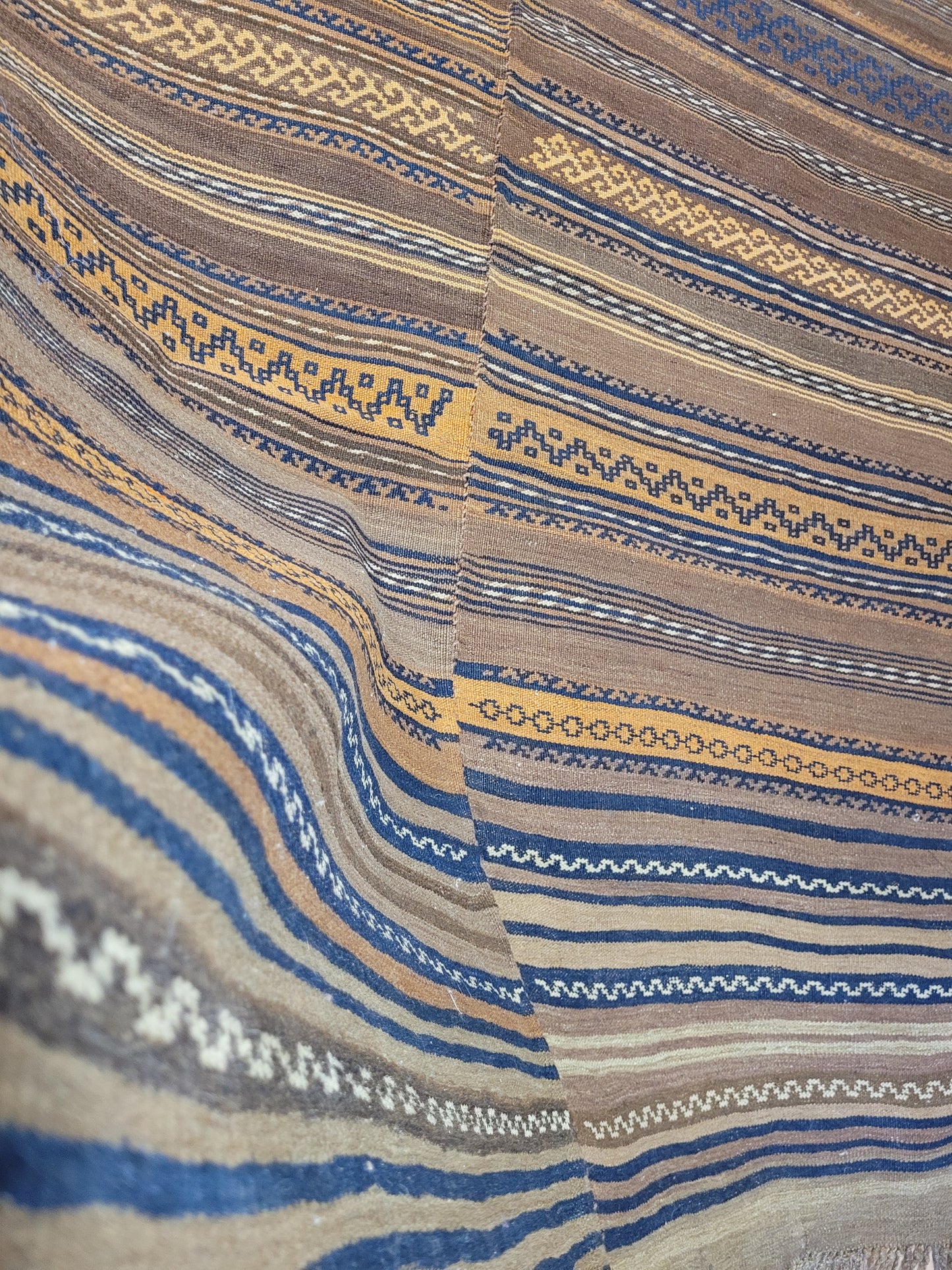 Orientteppich handgeknüpft Gashgai Kelim 273×163 cm