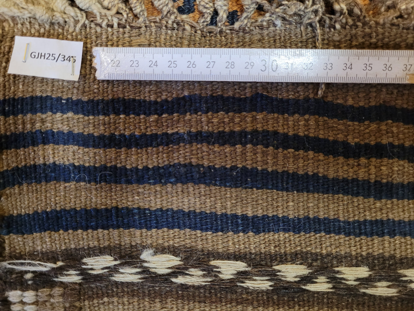 Orientteppich handgeknüpft Kelim 273×163 cm Gashgai Streifenmuster