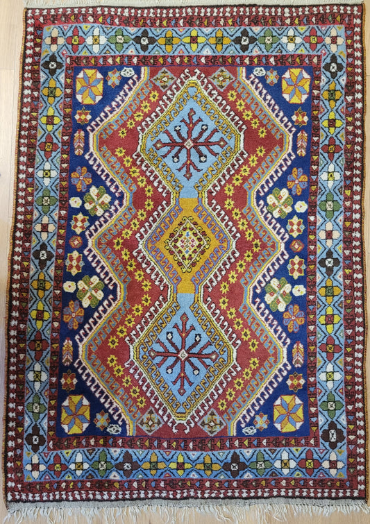 Orientteppich handgeknüpft Gashgai 160×114 cm