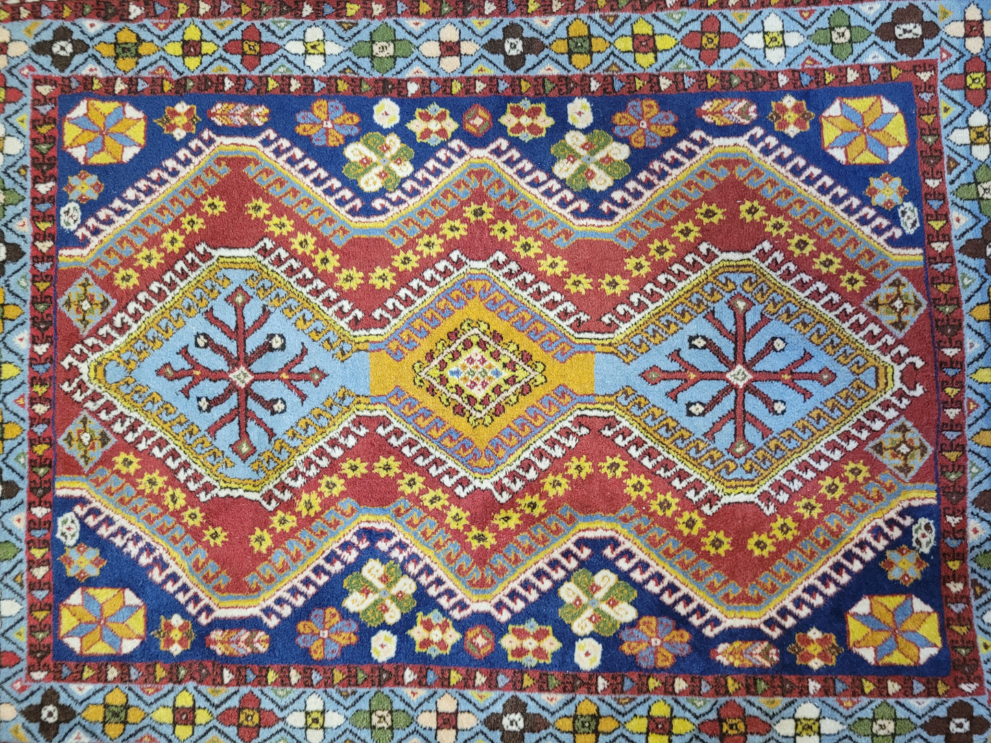 Orientteppich handgeknüpft Gashgai 160×114 cm