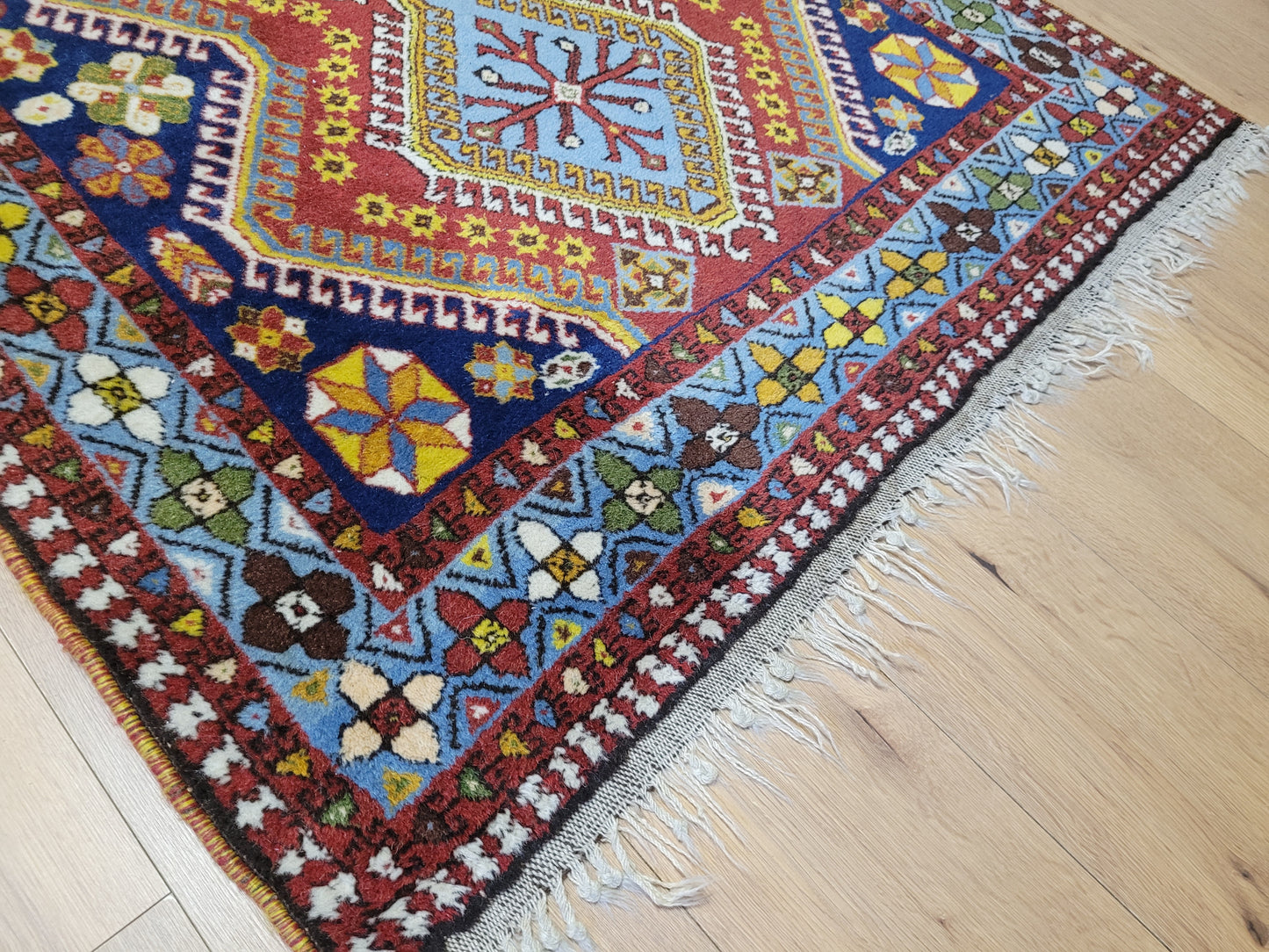 Orientteppich handgeknüpft Gashgai 160×114 cm