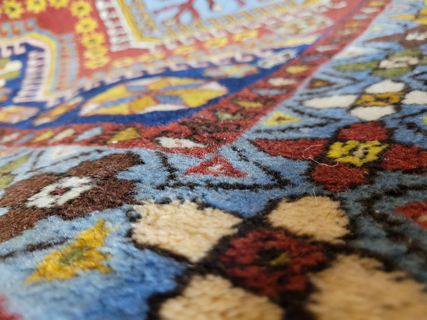 Orientteppich handgeknüpft Gashgai 160×114 cm