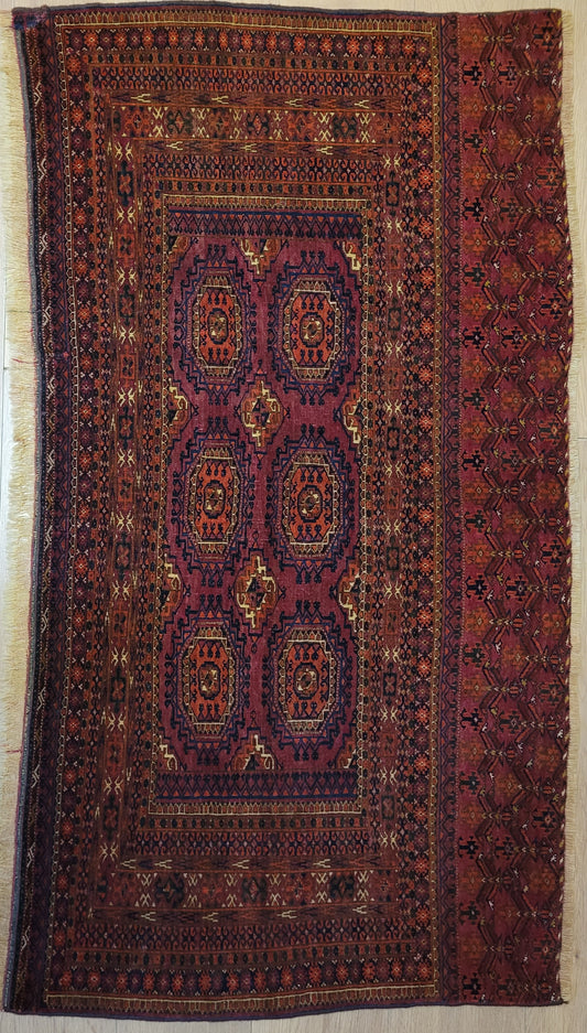 Orientteppich handgeknüpft Jomut 146×80 cm