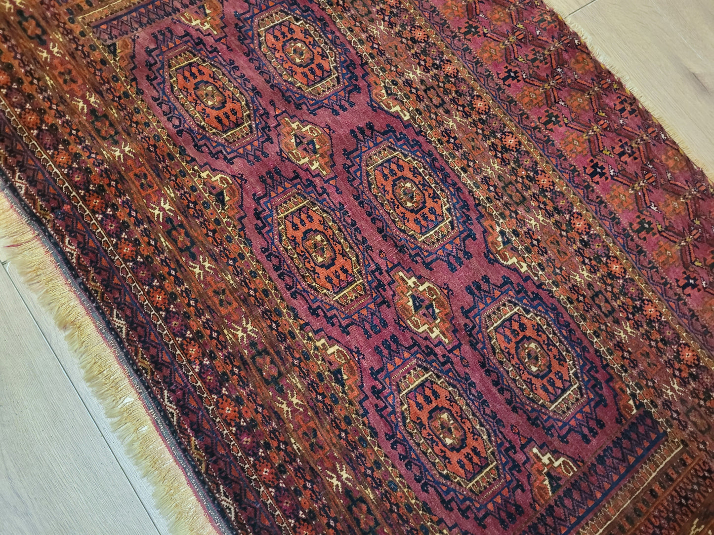 Orientteppich handgeknüpft Jomut 146×80 cm