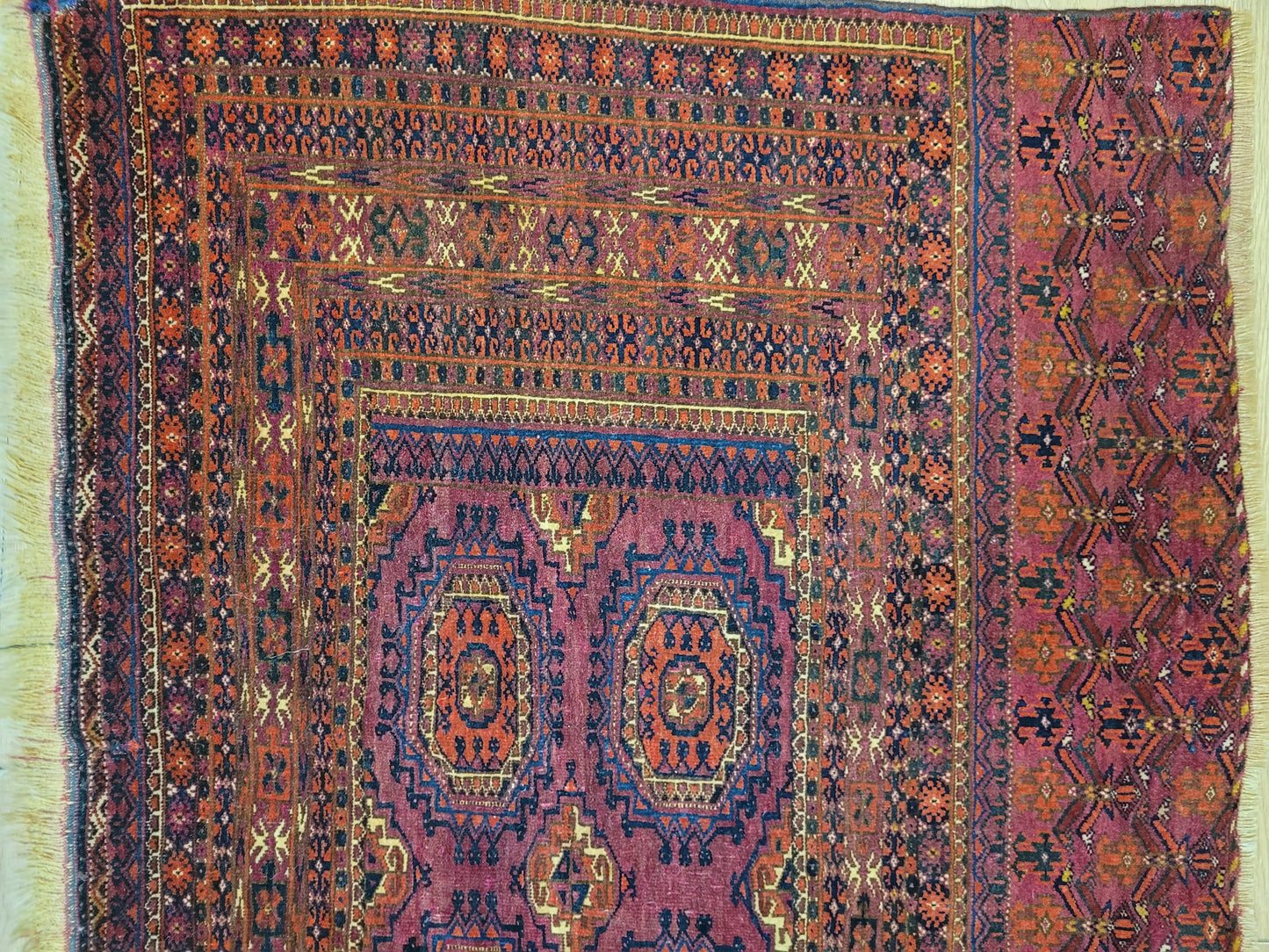 Orientteppich handgeknüpft Jomut 146×80 cm