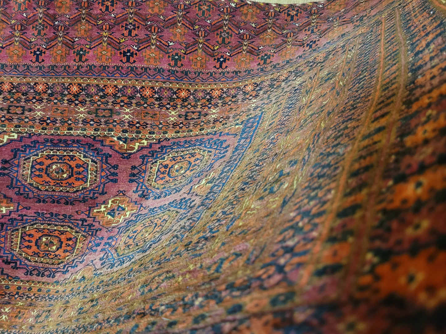 Orientteppich handgeknüpft Jomut 146×80 cm