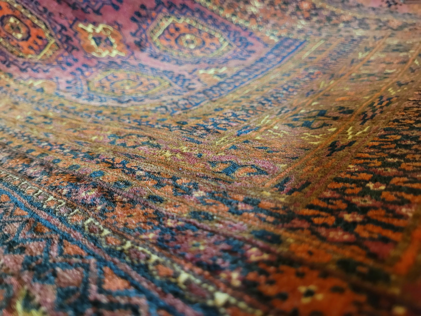 Orientteppich handgeknüpft Jomut 146×80 cm