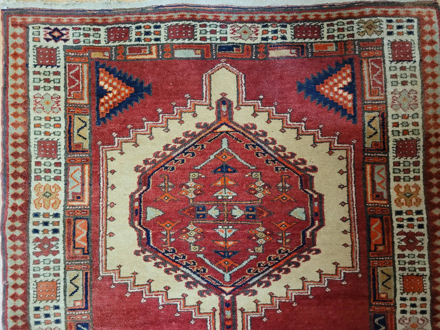 Orientteppich handgeknüpft Sgrab 234×115 cm