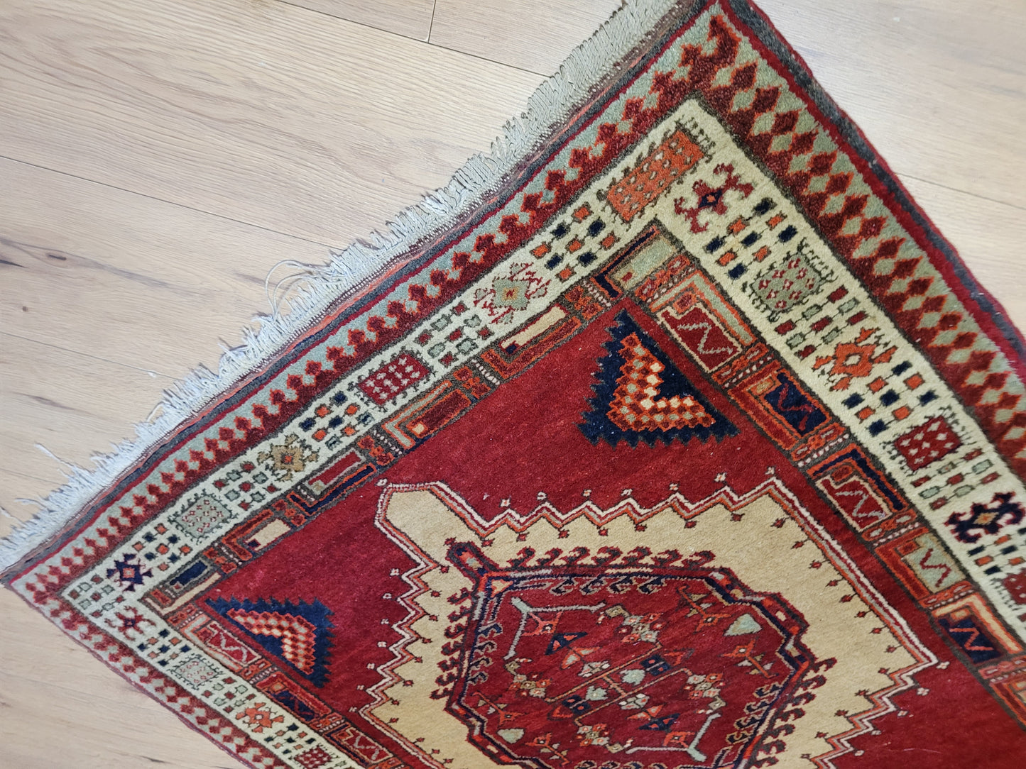 Orientteppich handgeknüpft Sgrab 234×115 cm