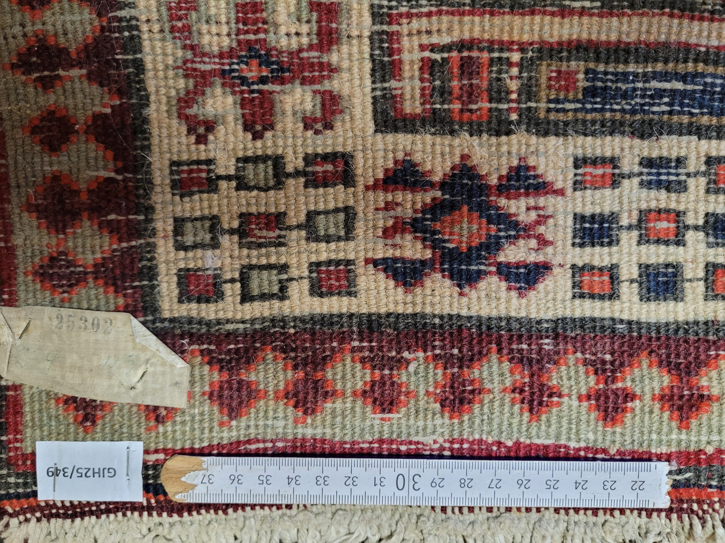 Orientteppich handgeknüpft Sgrab 234×115 cm