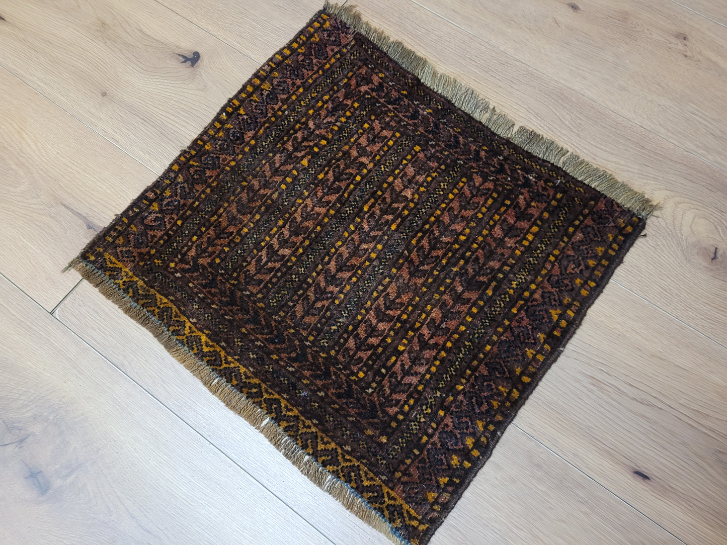 Orientteppich handgeknüpft Beludj 43×50 cm