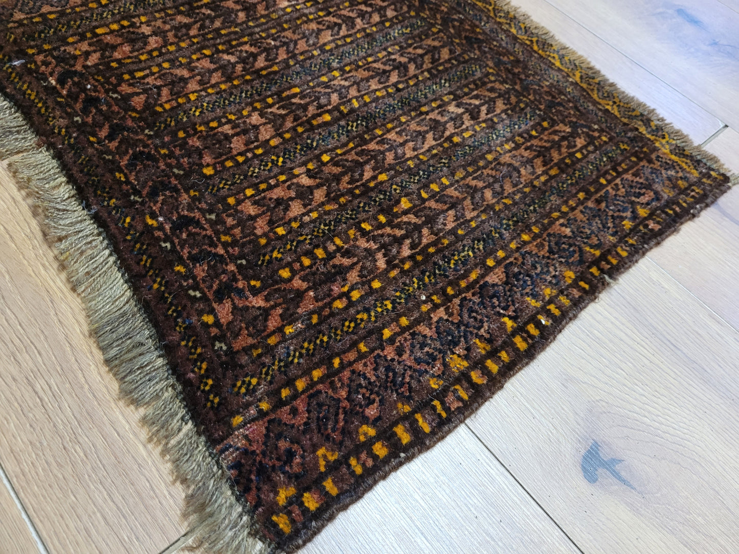 Orientteppich handgeknüpft Beludj 43×50 cm