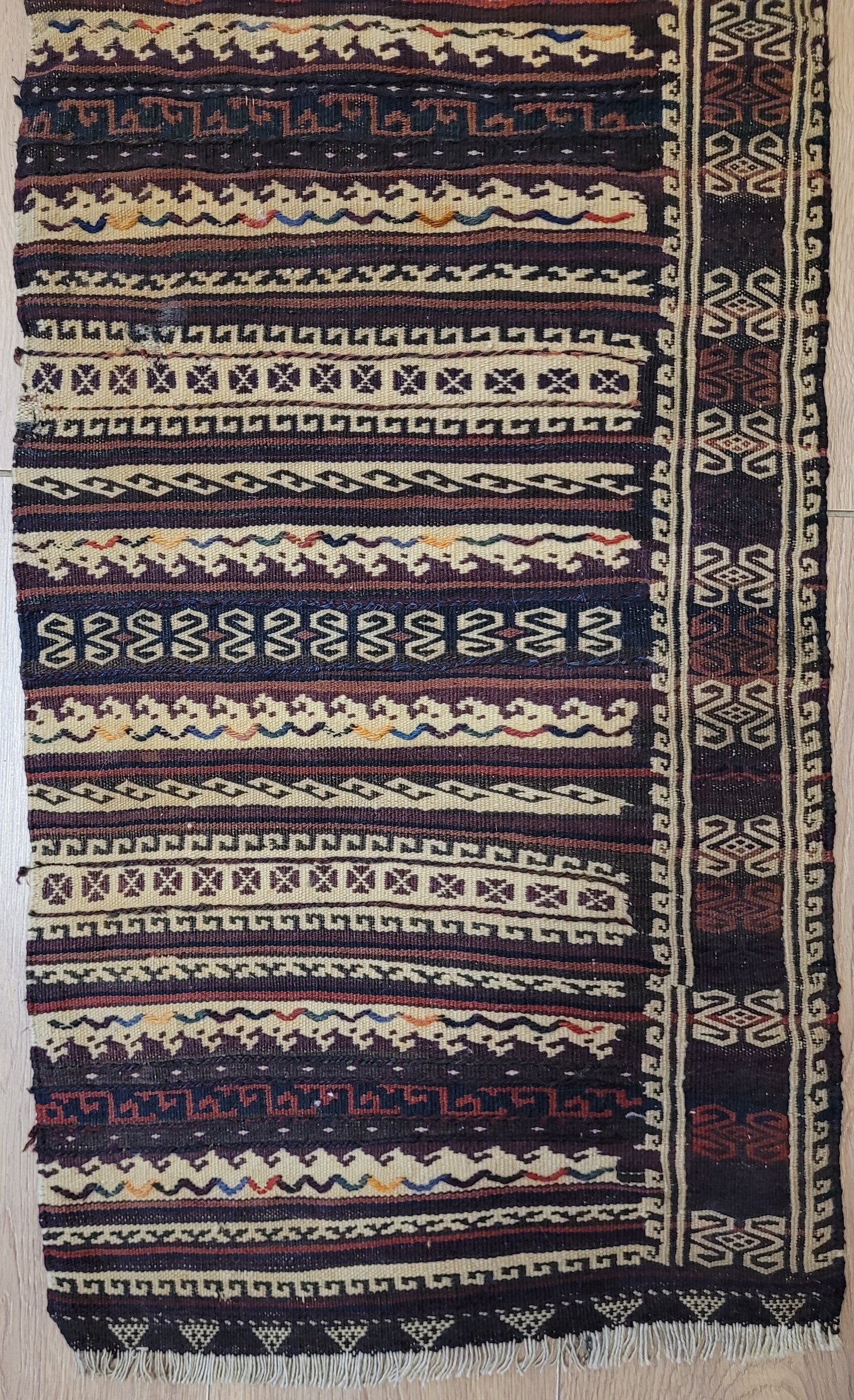 Orientteppich handgeknüpft Beludj 75×45 cm