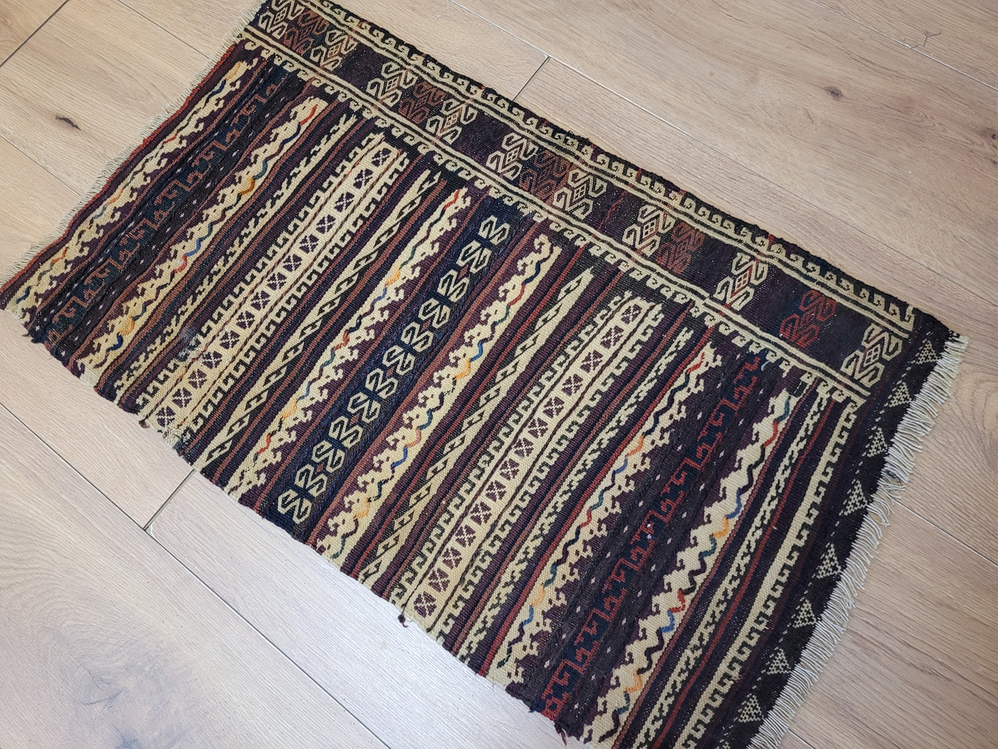 Orientteppich handgeknüpft Beludj 75×45 cm