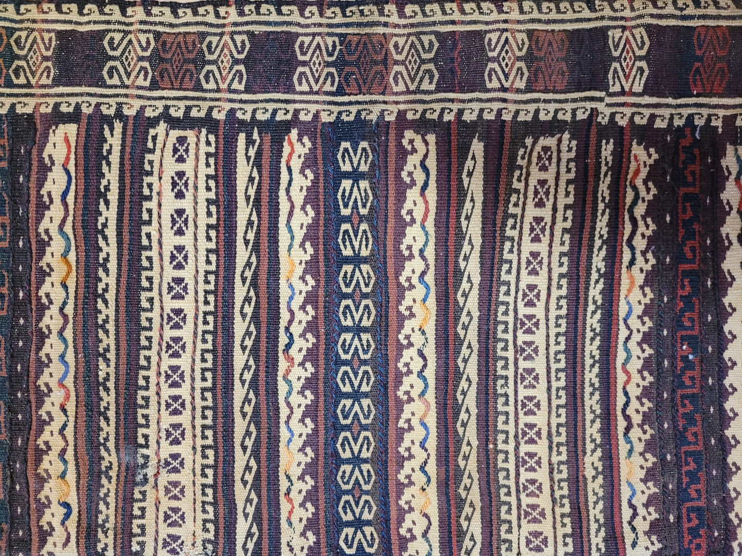 Orientteppich handgeknüpft Beludj 75×45 cm