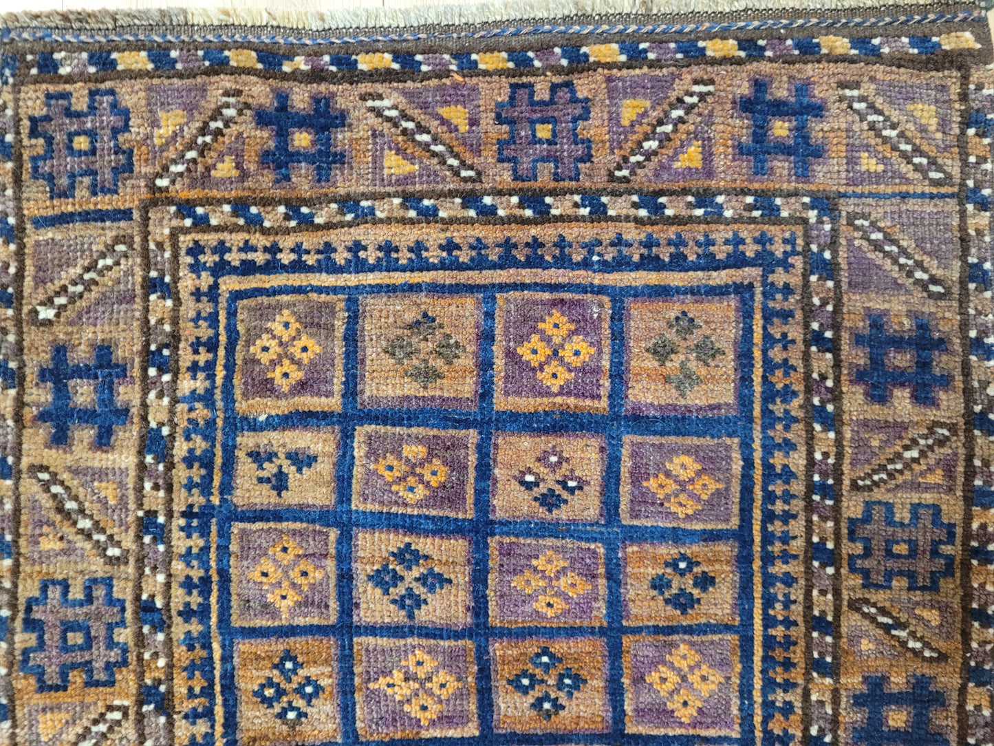 Orientteppich handgeknüpft Beludj 90×60 cm