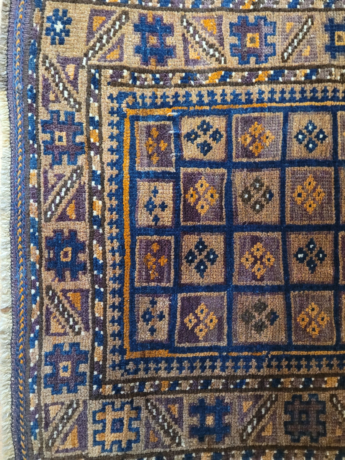 Orientteppich handgeknüpft Beludj 90×60 cm