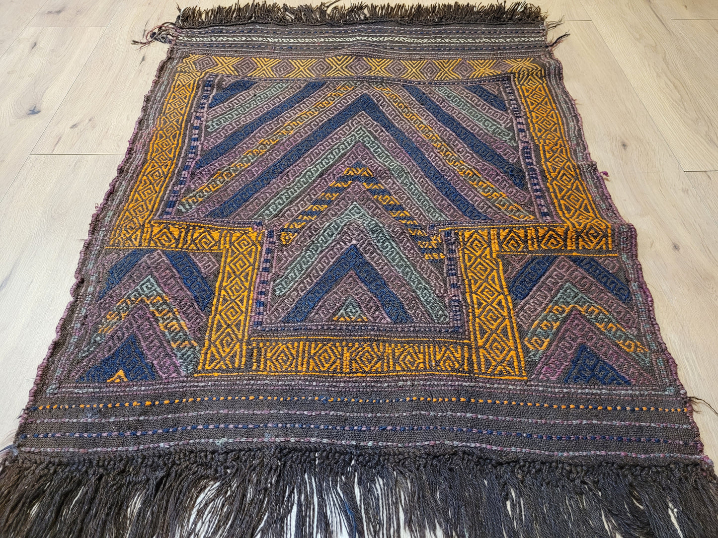 Orientteppich handgeknüpft Beludj 105×83 cm