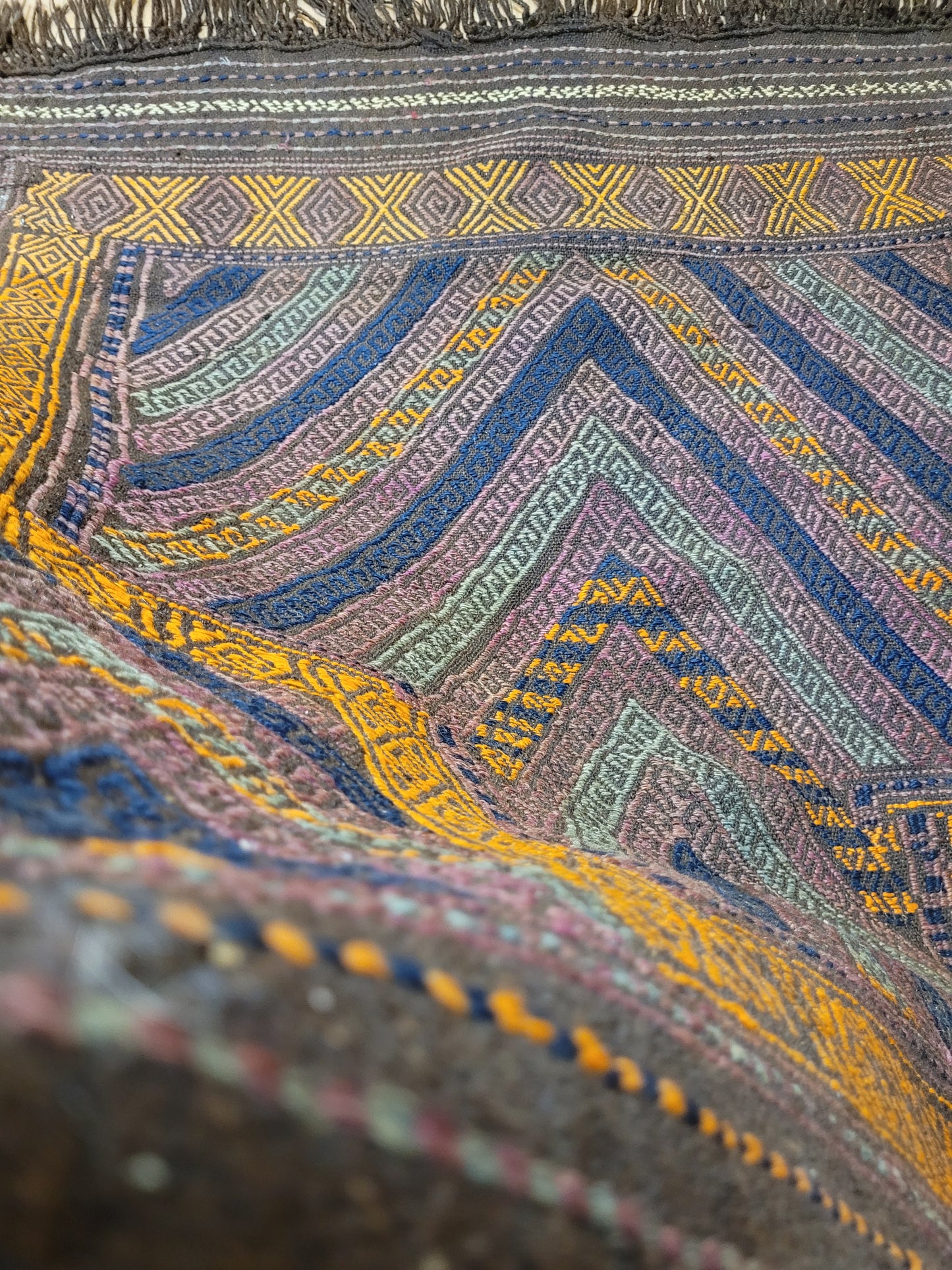 Orientteppich handgeknüpft Beludj 105×83 cm