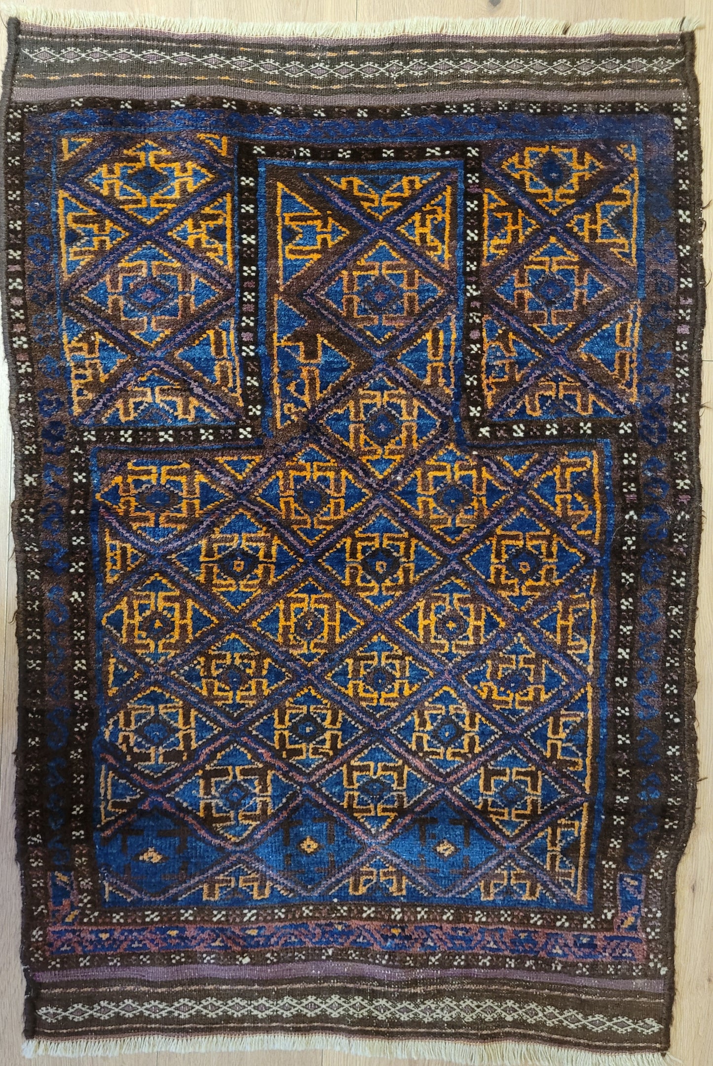 Orientteppich handgeknüpft Beludj 120×80 cm