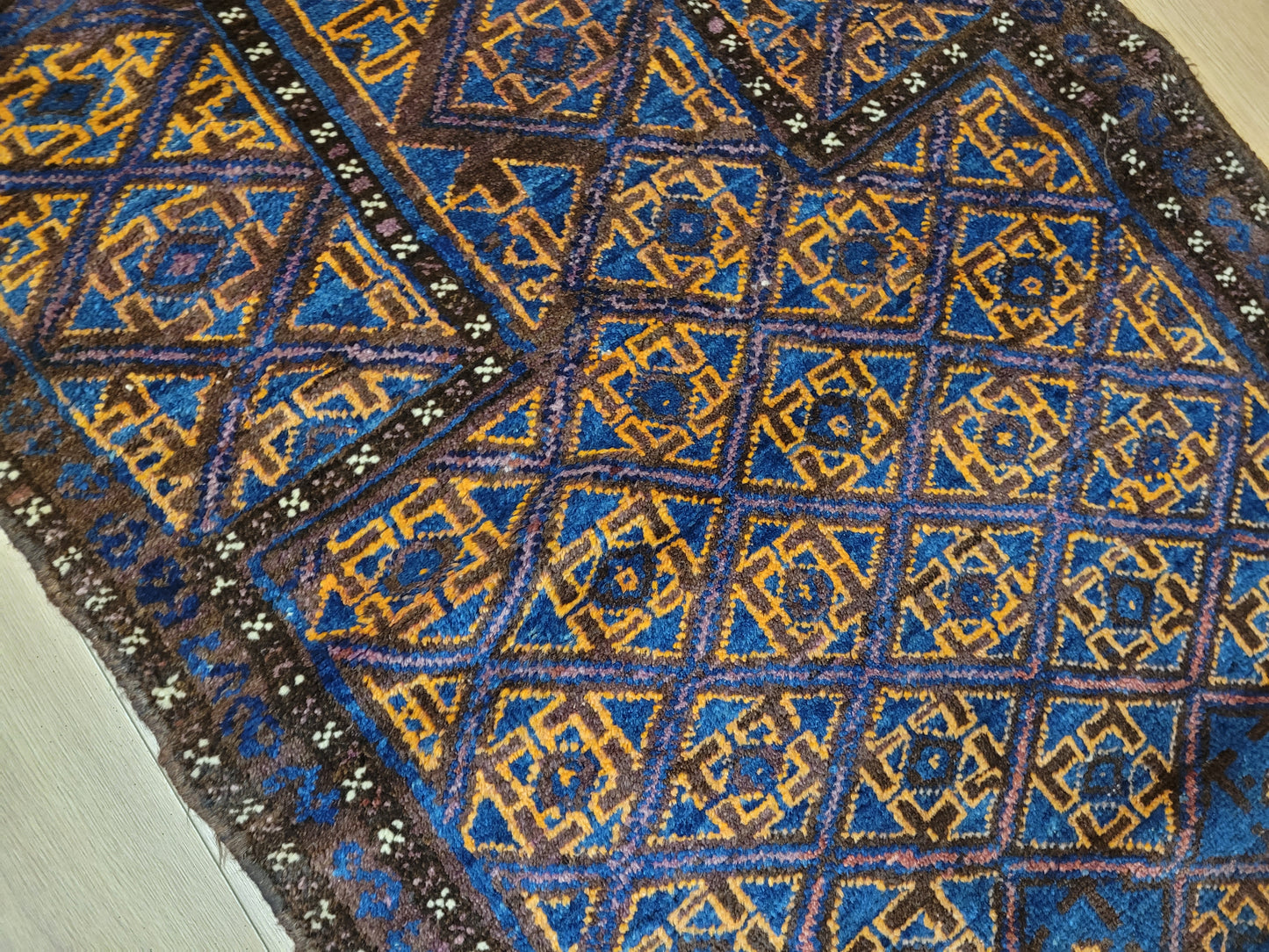 Orientteppich handgeknüpft Beludj 120×80 cm