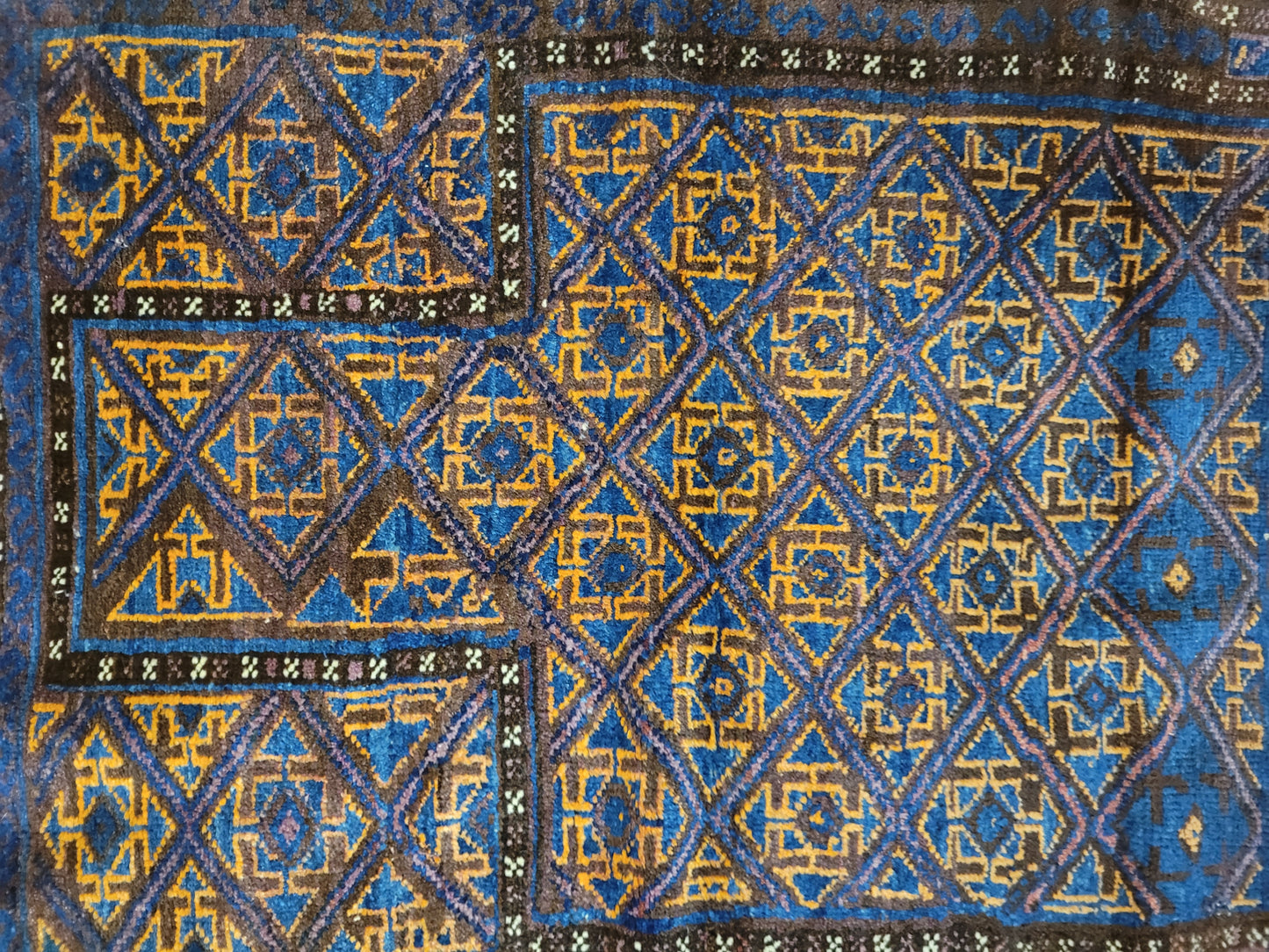 Orientteppich handgeknüpft Beludj 120×80 cm