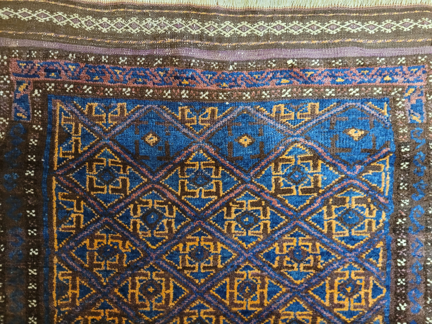 Orientteppich handgeknüpft Beludj 120×80 cm