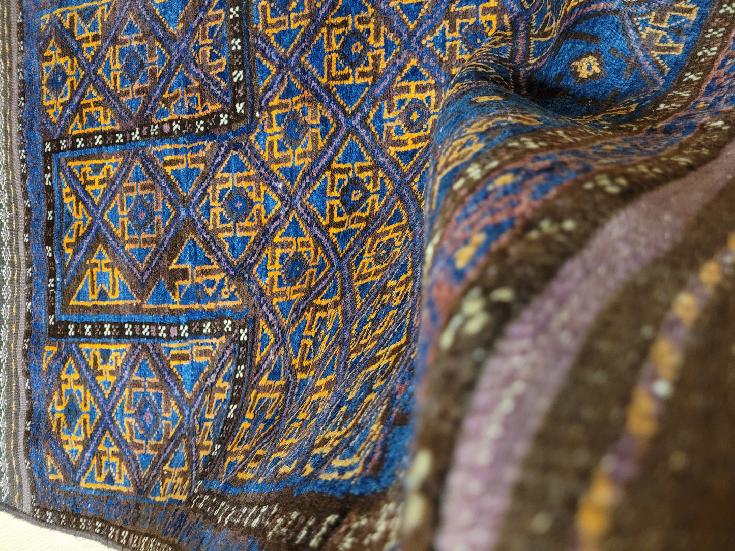 Orientteppich handgeknüpft Beludj 120×80 cm