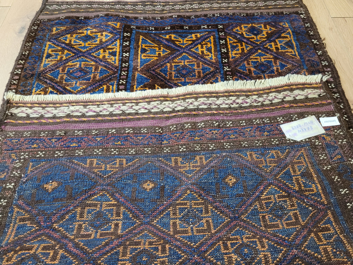 Orientteppich handgeknüpft Beludj 120×80 cm