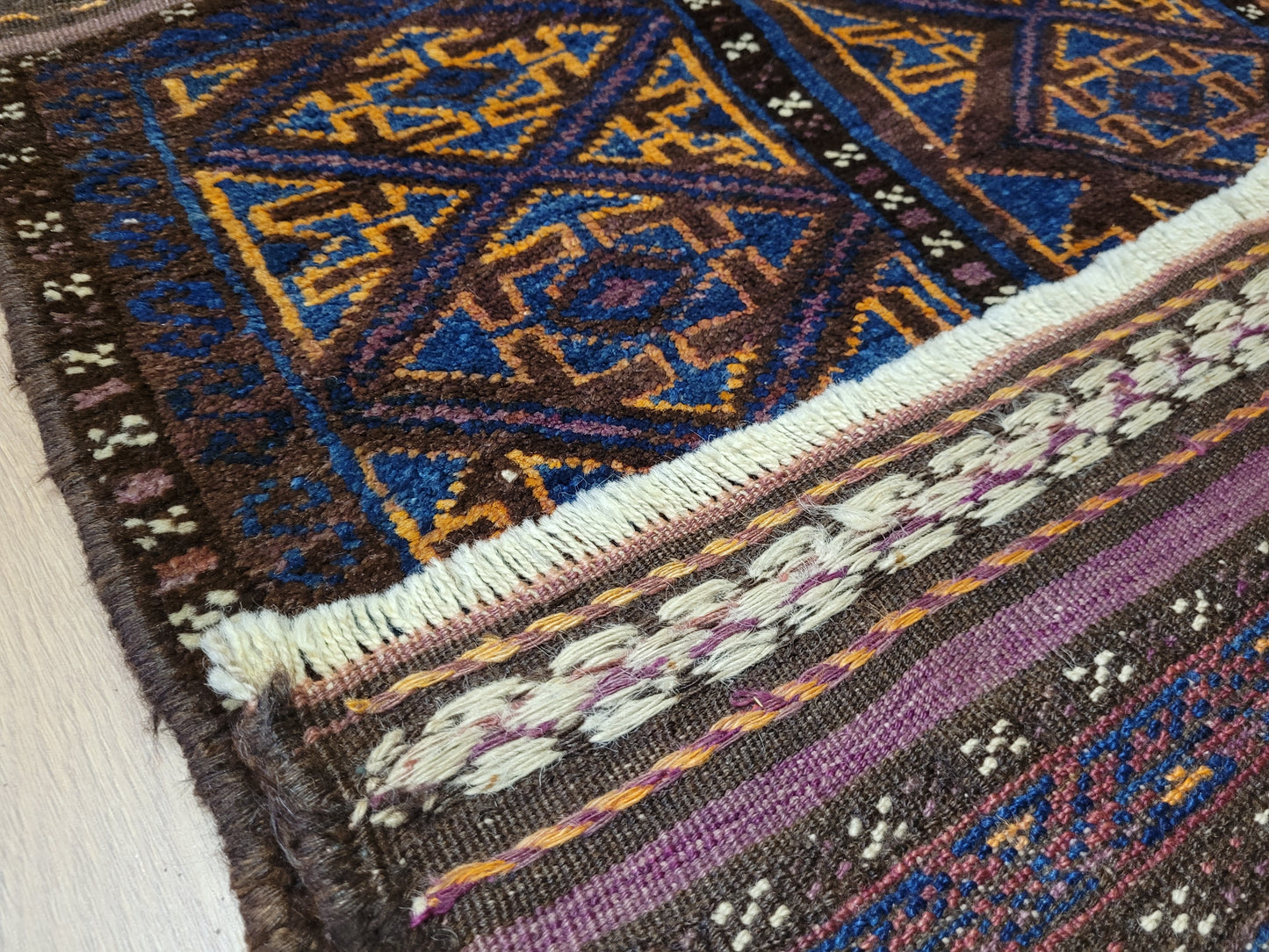 Orientteppich handgeknüpft Beludj 120×80 cm