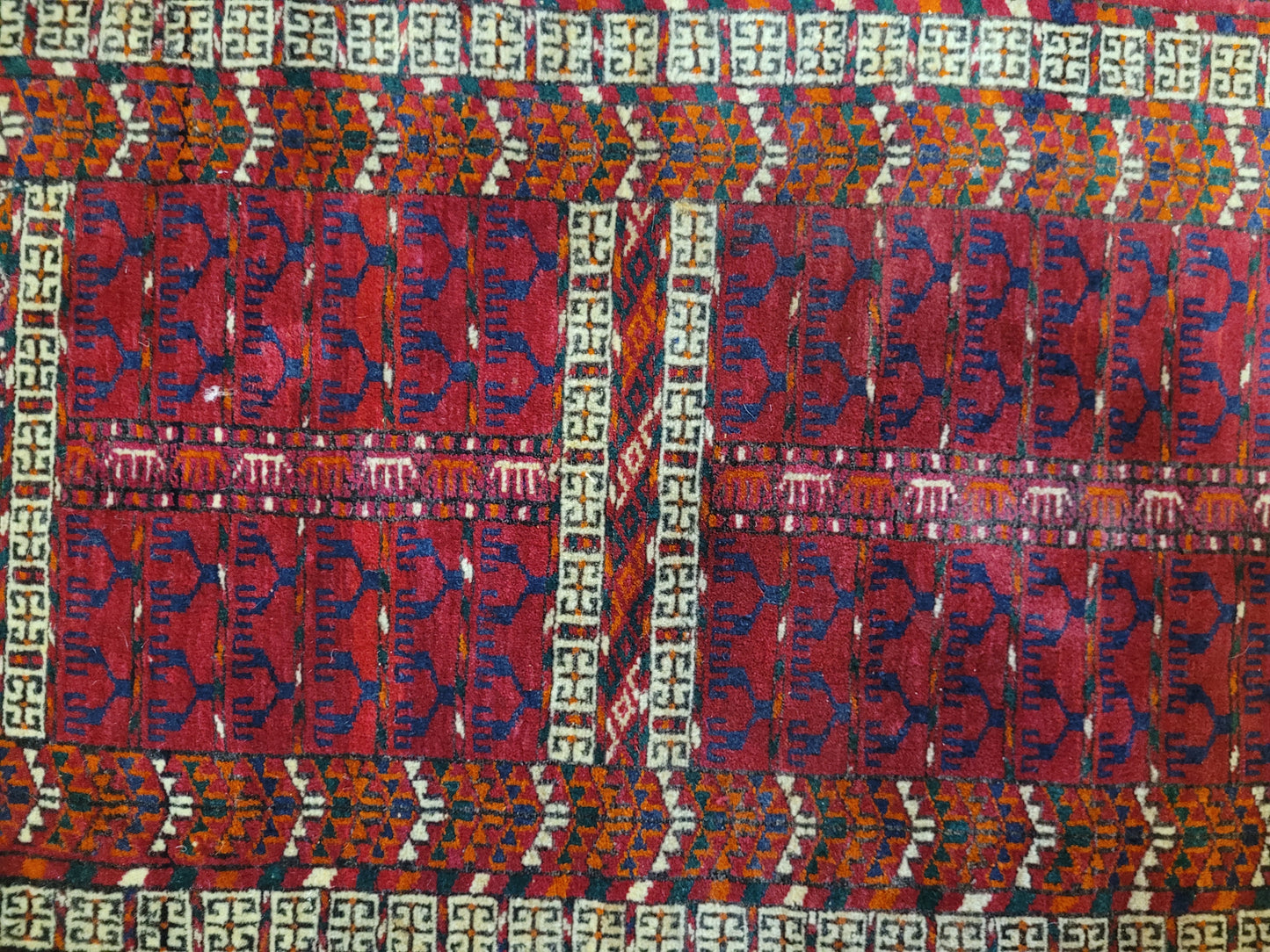 Orientteppich handgeknüpft Jomut 100×50 cm