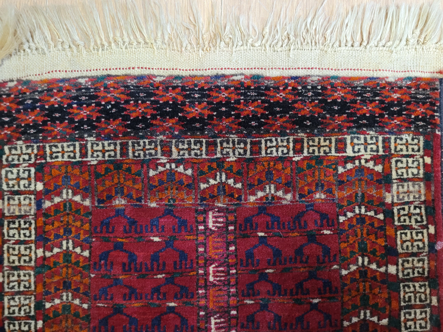 Orientteppich handgeknüpft Jomut 100×50 cm