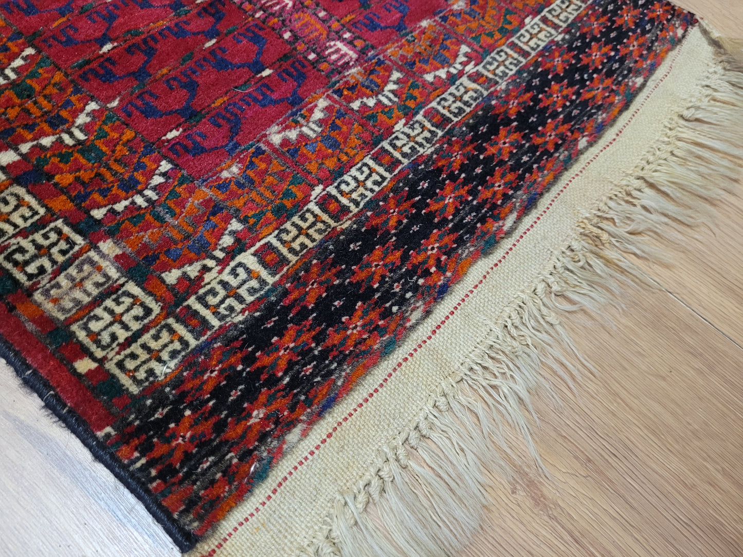 Orientteppich handgeknüpft Jomut 100×50 cm