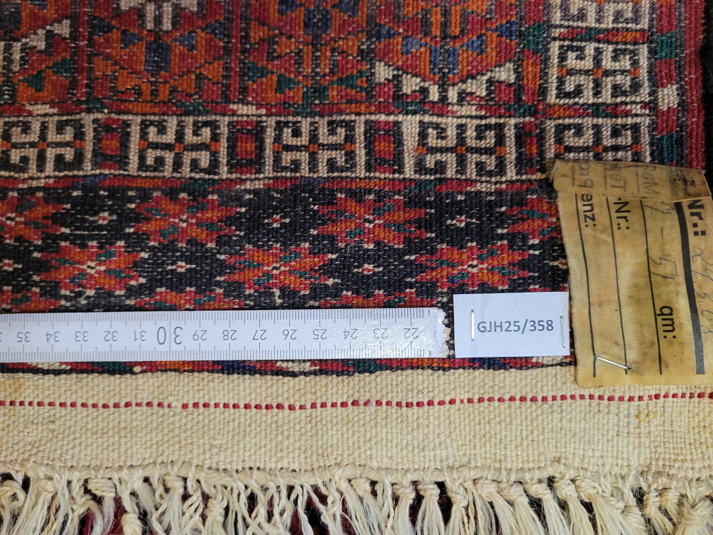 Orientteppich handgeknüpft Jomut 100×50 cm