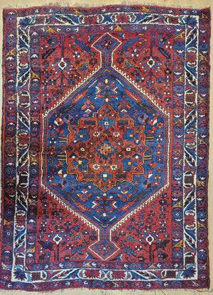 Orientteppich handgeknüpft Bachtian 168×122 cm