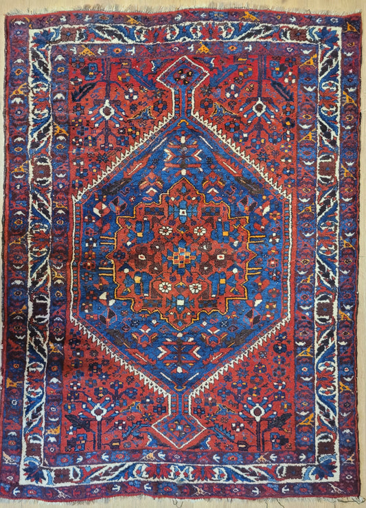 Orientteppich handgeknüpft Bachtian 168×122 cm