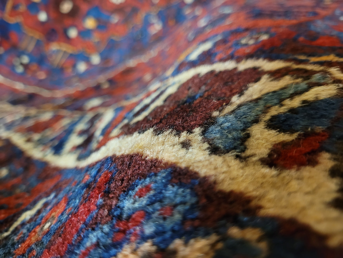 Orientteppich handgeknüpft Bachtian 168×122 cm