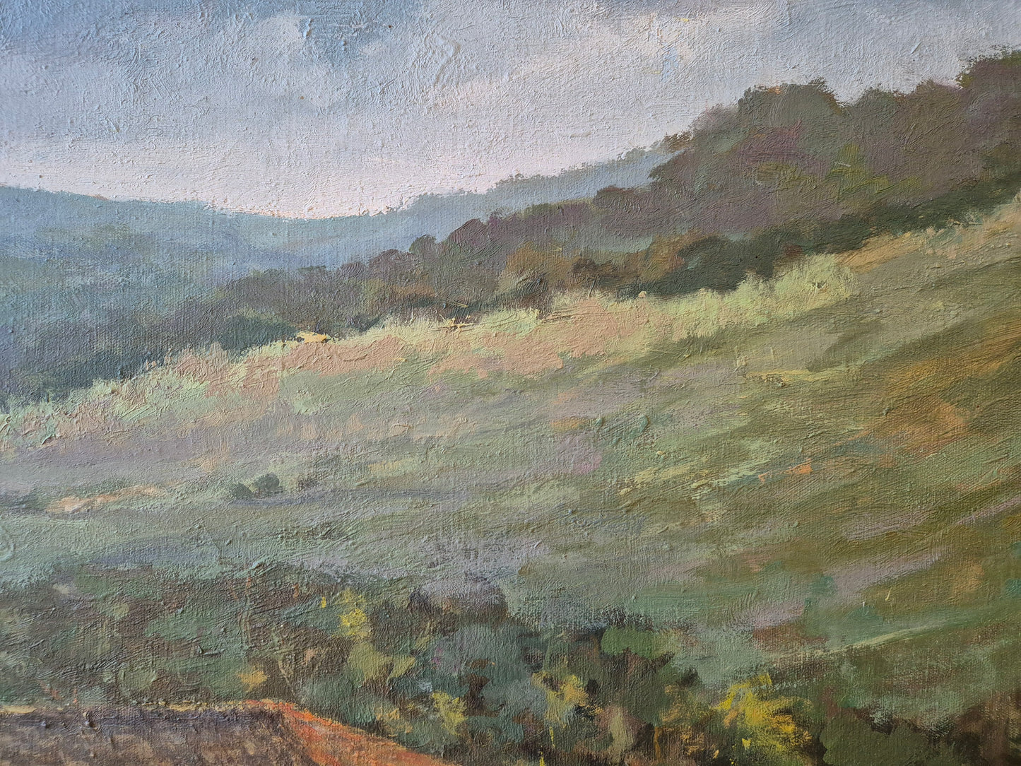 Ölgemälde Landschaft Donato Pacicco (XX) Velho Engenho Em Parati 72x88cm