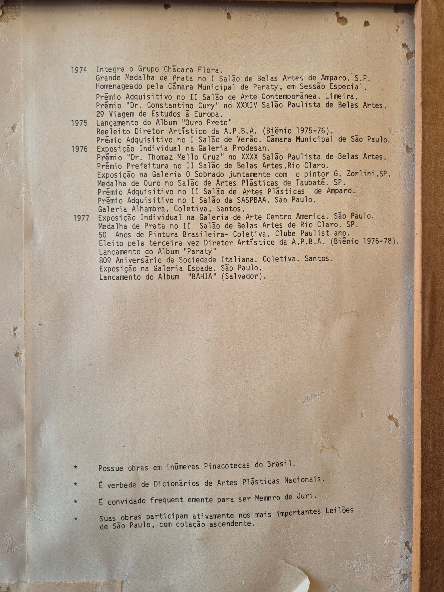 Ölgemälde Landschaft Brasilien Omar Pellegatta (1925-2001) Dorfkirche 78x68