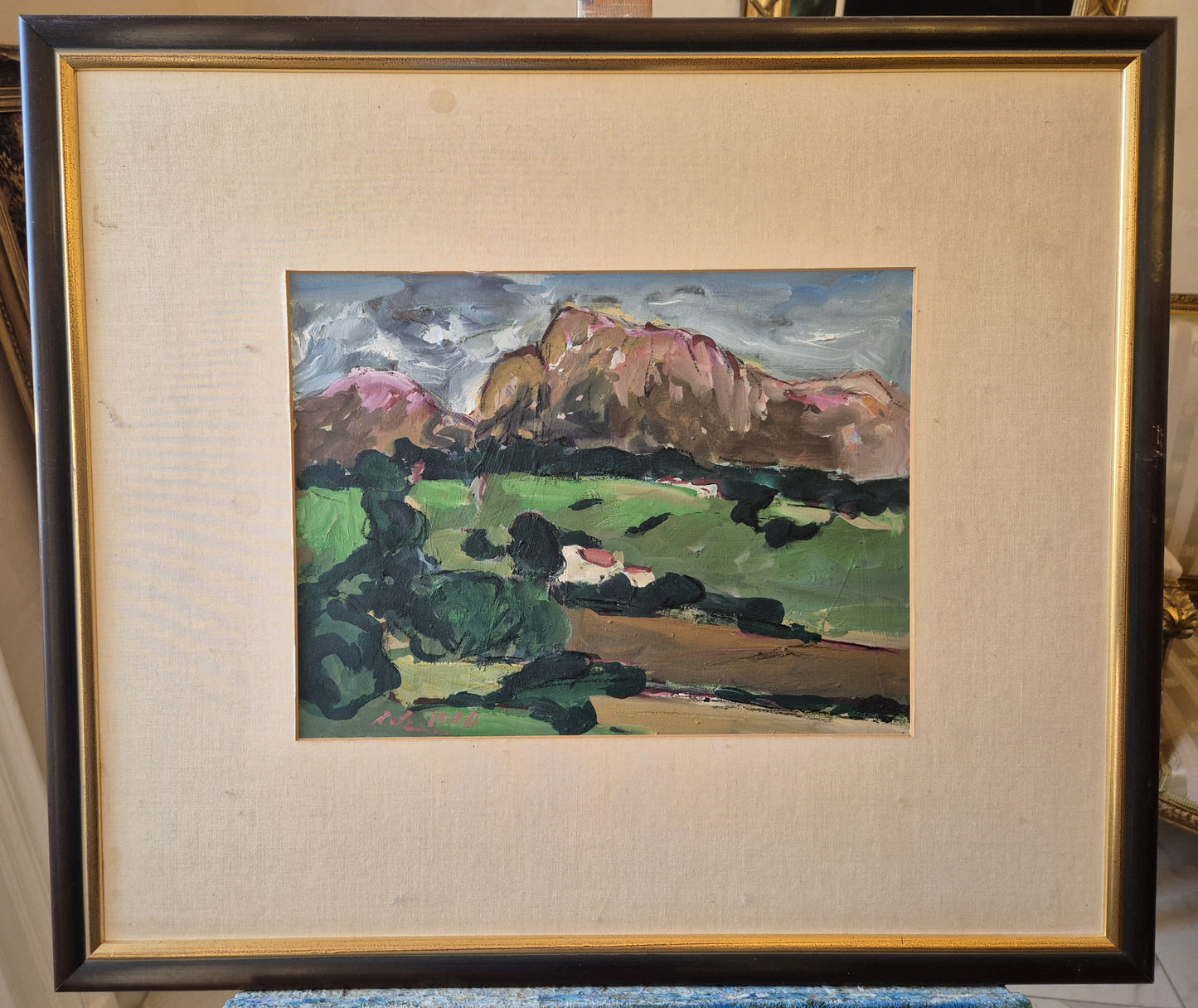 Ölgemälde Landschaft Ausdrucksstark Rolf-Dietrich Ratzmann (1944–1992)