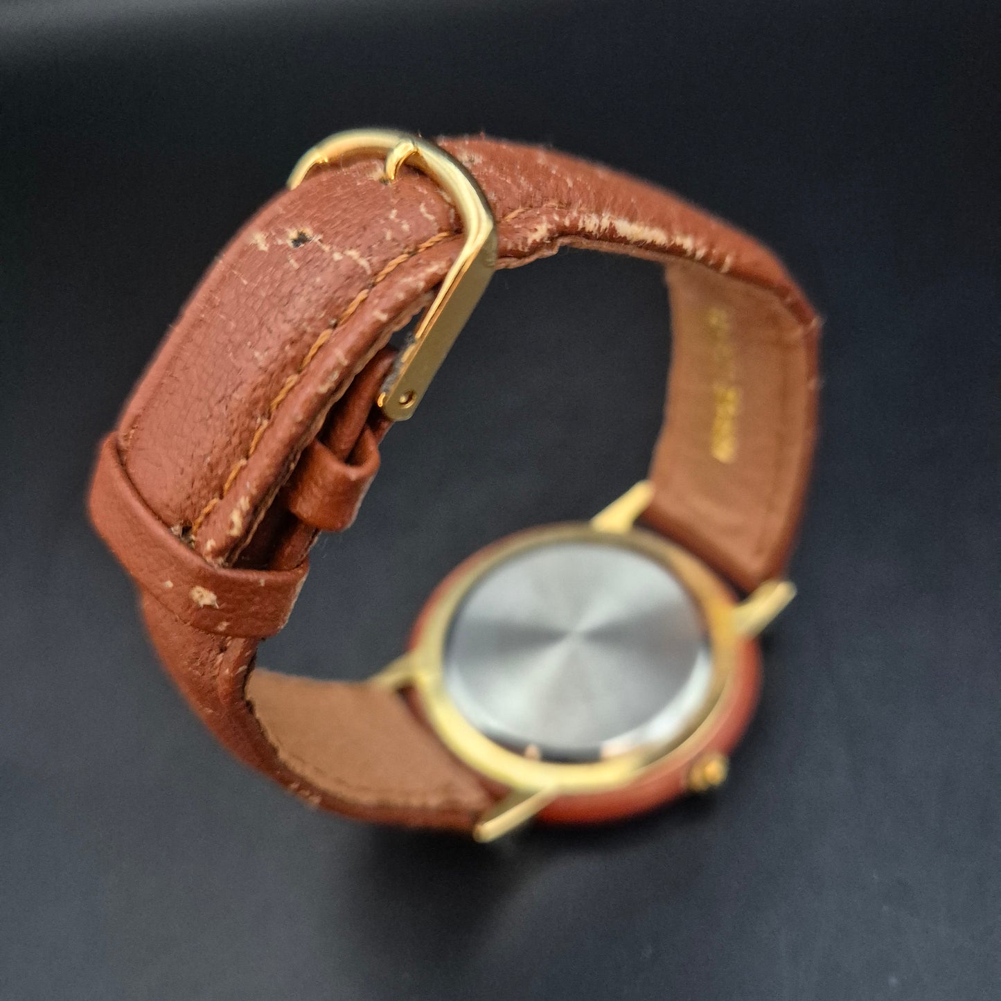 Rustikale Optima Herren Uhr im Holz-Look – Vintage-Charme am Handgelenk