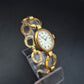 Elegante Damen Uhr von Pallas – Goldfarbenes Armband im Vintage-Stil