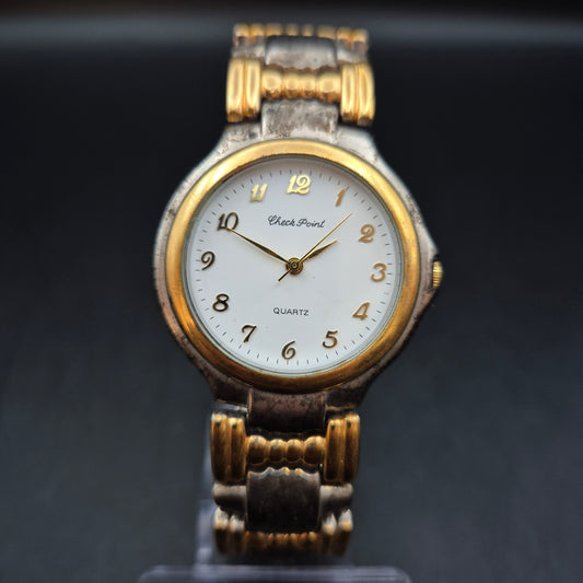 Chic Weber Bord Damen Uhr – Zweifarbiger Vintage-Look mit Charakter