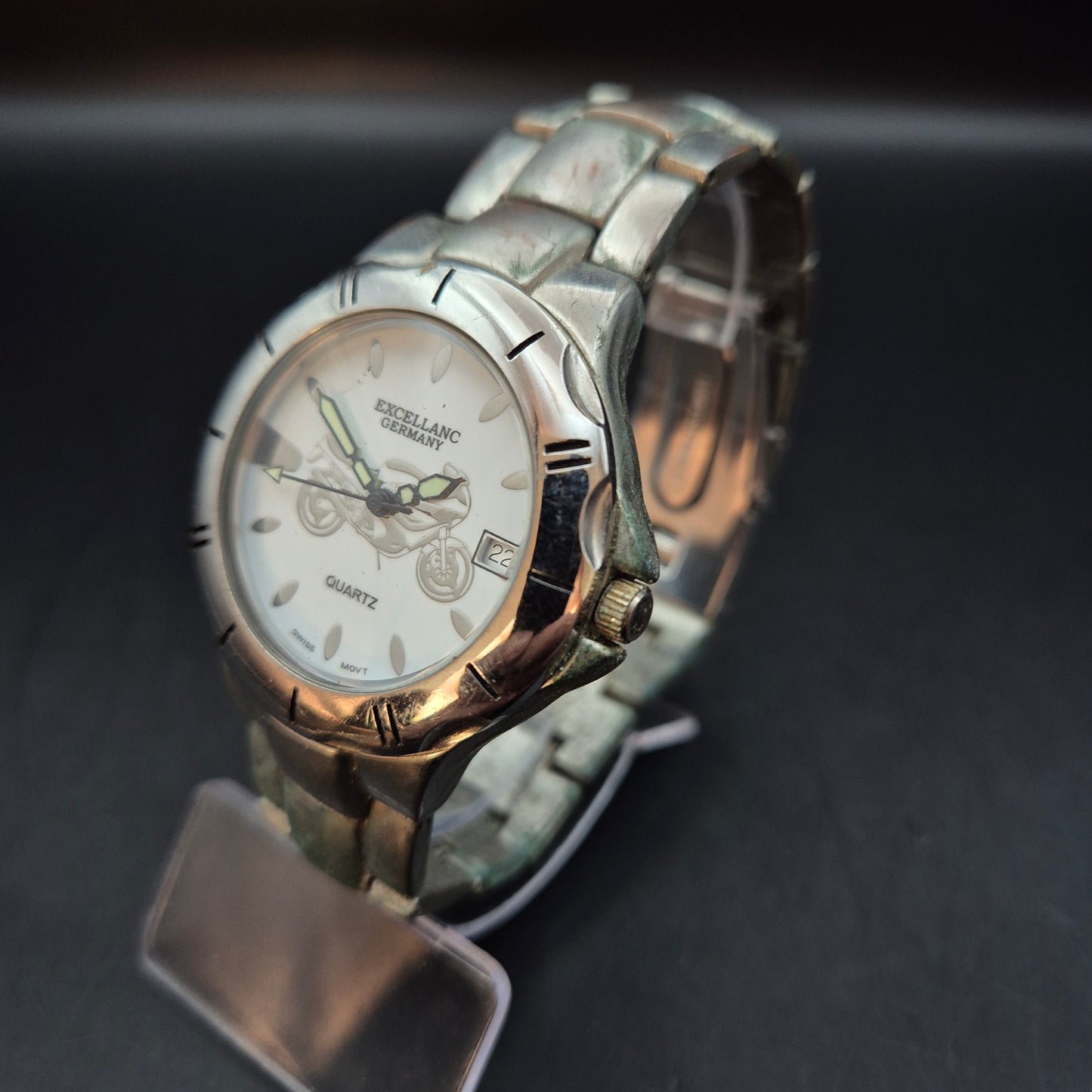 Excellanc Herren Uhr – Motorrad-Design für Biker-Fans