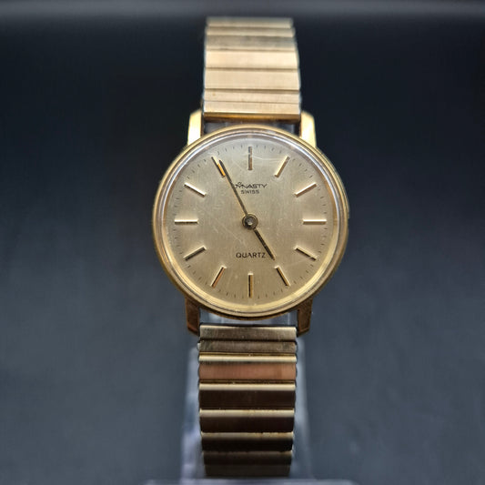 Klassische Dynasty Swiss Herren Uhr – Vintage-Look mit Flexband