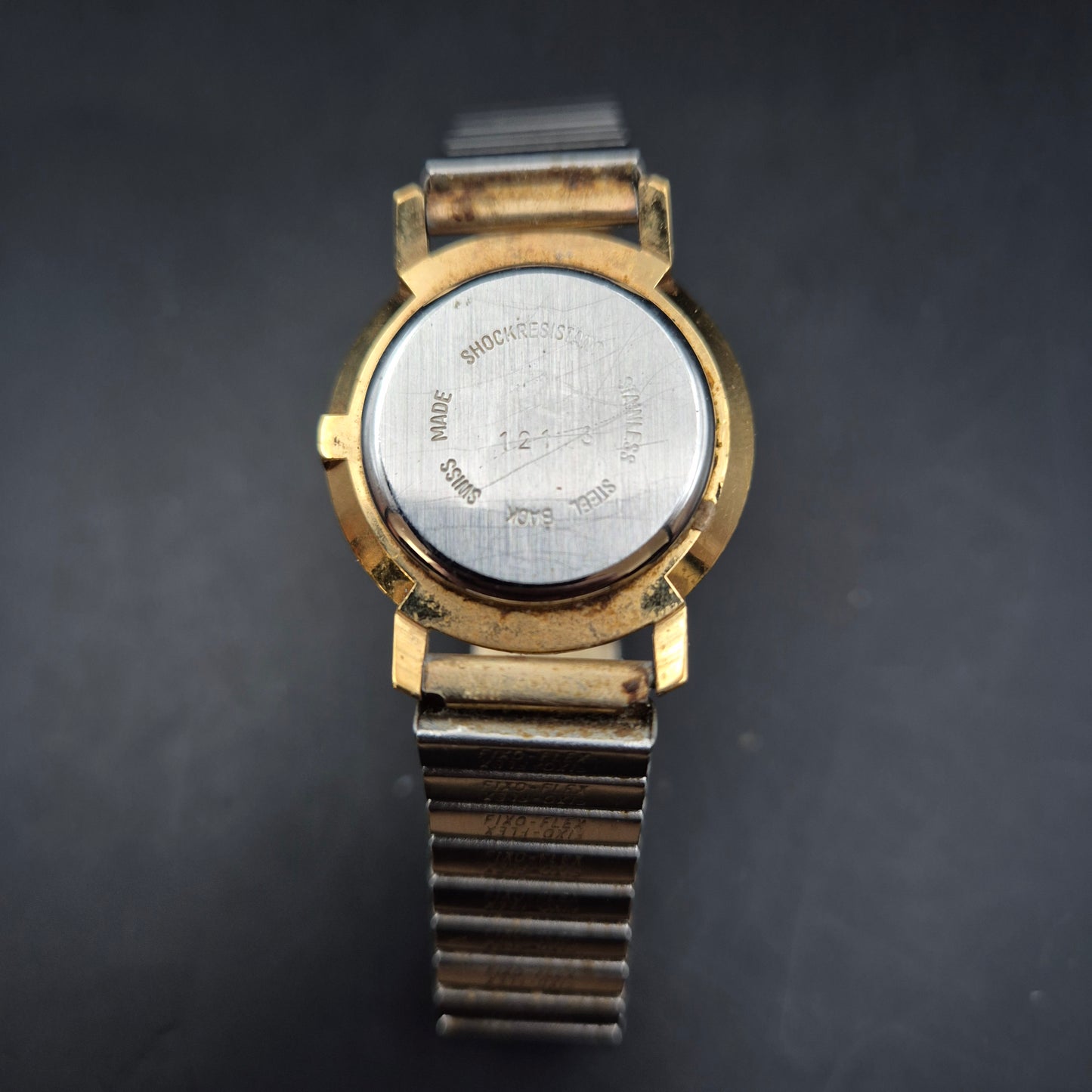 Klassische Dynasty Swiss Herren Uhr – Vintage-Look mit Flexband