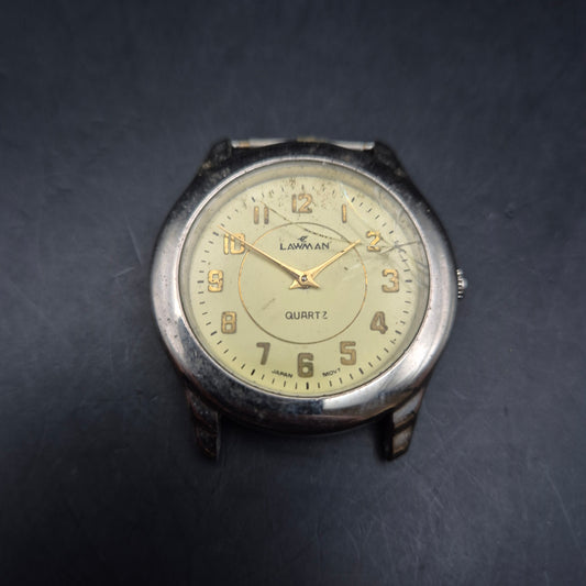 Lawman Herren Uhr – Klassisches Japan-Quarzwerk (ohne Armband)