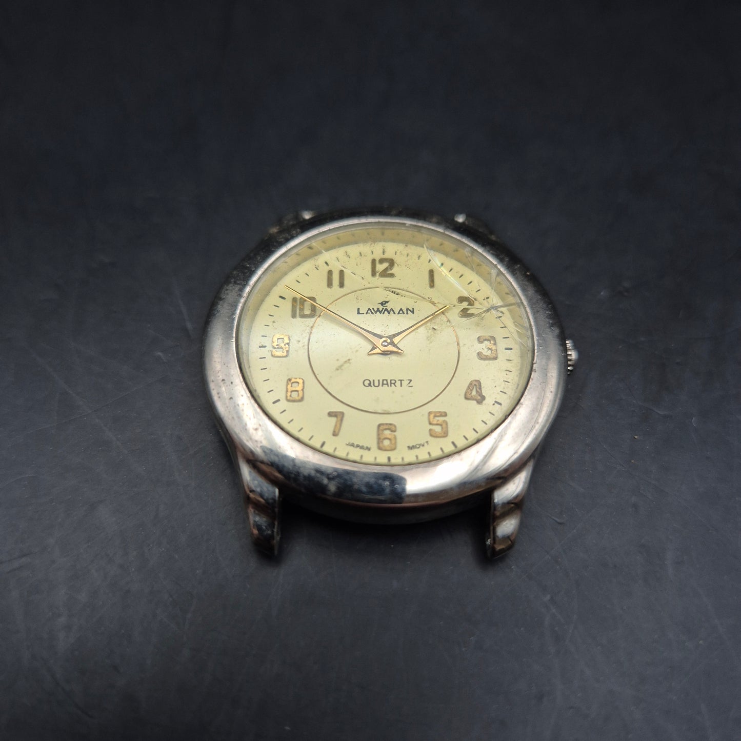 Lawman Herren Uhr – Klassisches Japan-Quarzwerk (ohne Armband)