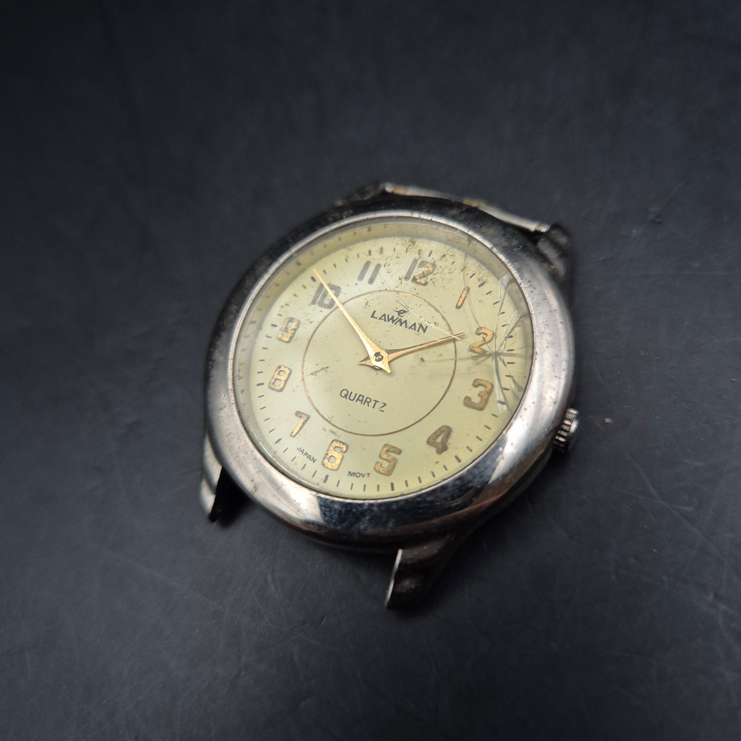 Lawman Herren Uhr – Klassisches Japan-Quarzwerk (ohne Armband)