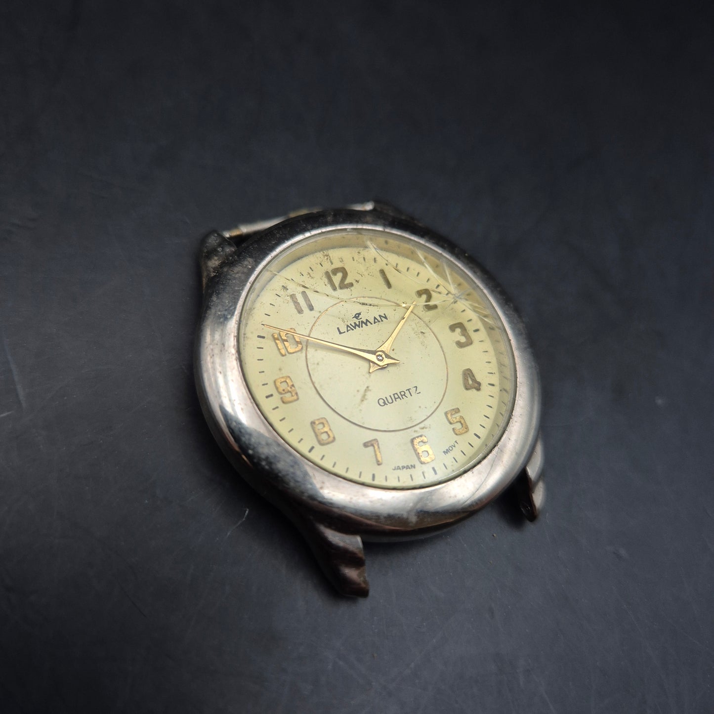 Lawman Herren Uhr – Klassisches Japan-Quarzwerk (ohne Armband)